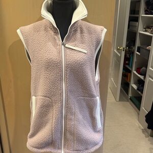 Varley Women’s Fleece Vest - Cream and Rose